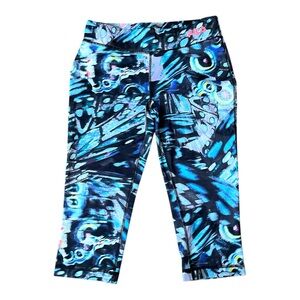 FILA Women’s Cropped Stretch Workout Yogs Gym Running Sport Leggings, Size XS